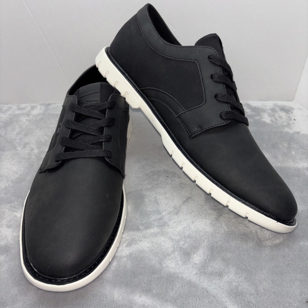 Ben Sherman Windsor BSMWINDRV‎ Mens Black 13 D Oxfords & Lace Ups Casual Shoes